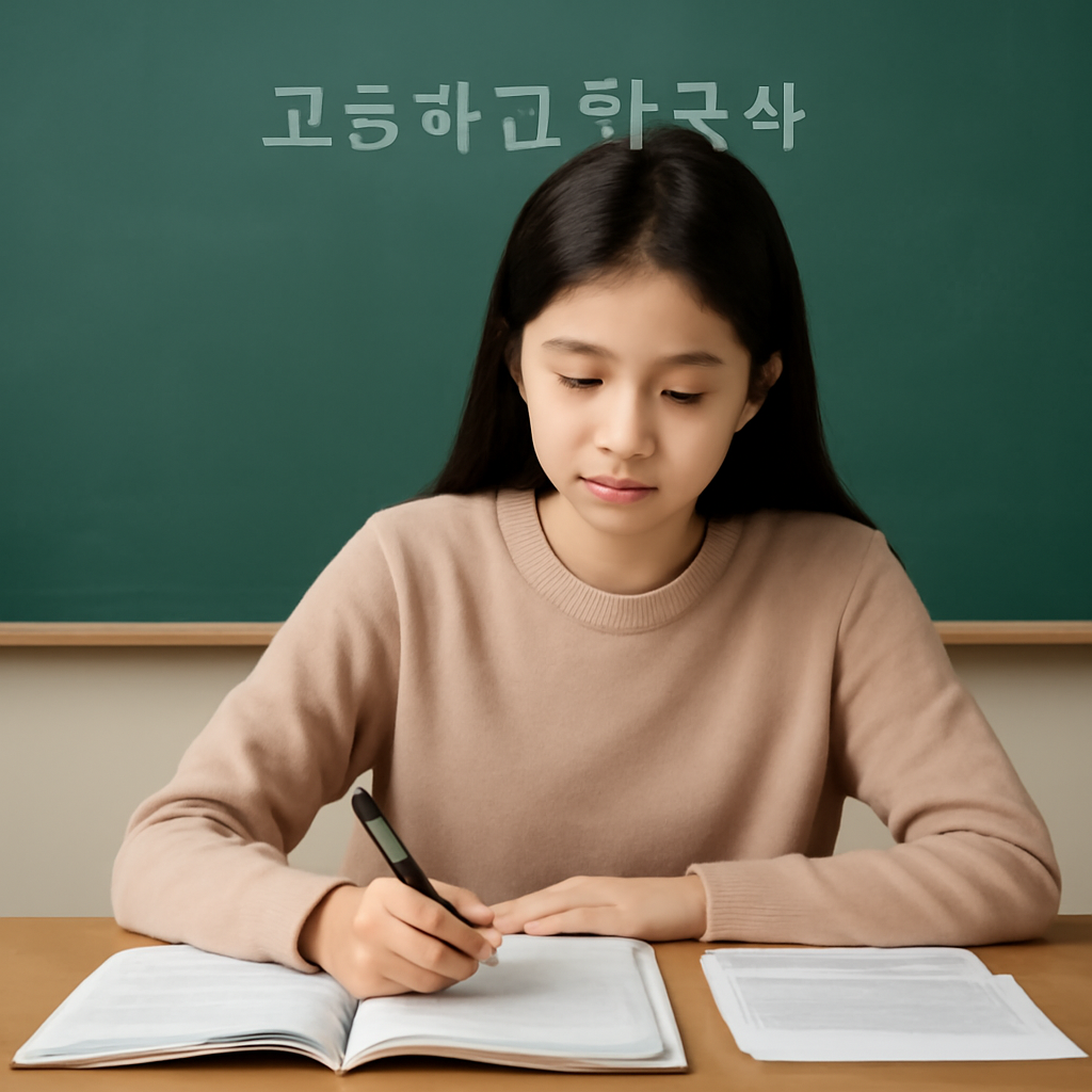 고등학교한국사 대표 이미지